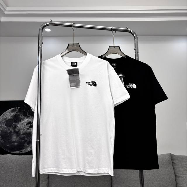 Tnf The North Face loose round neck short-sleeved T-shirt with large print on th