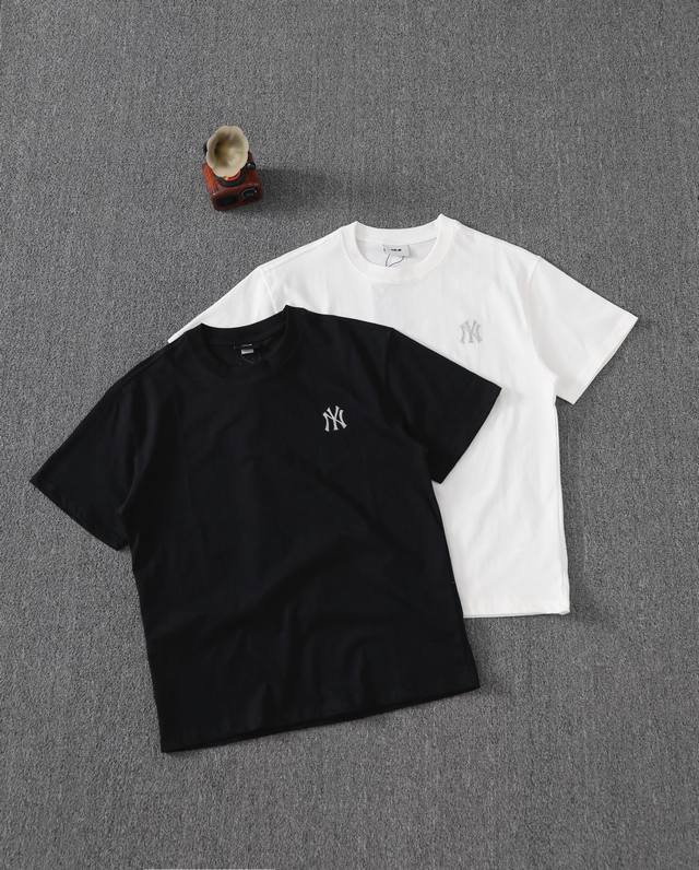 Mlb men and women couple embroidery print series sports T-shirts with big logo c