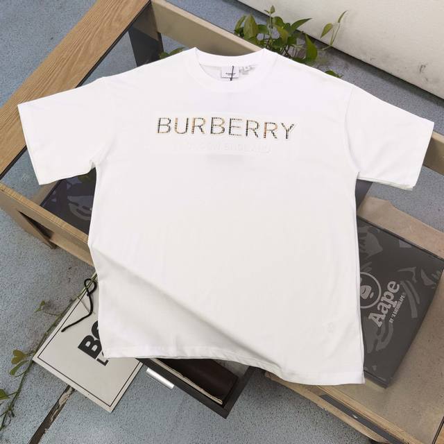New Style number: Cx38007 High version 2025 new Burberry 3D embossed patch lette