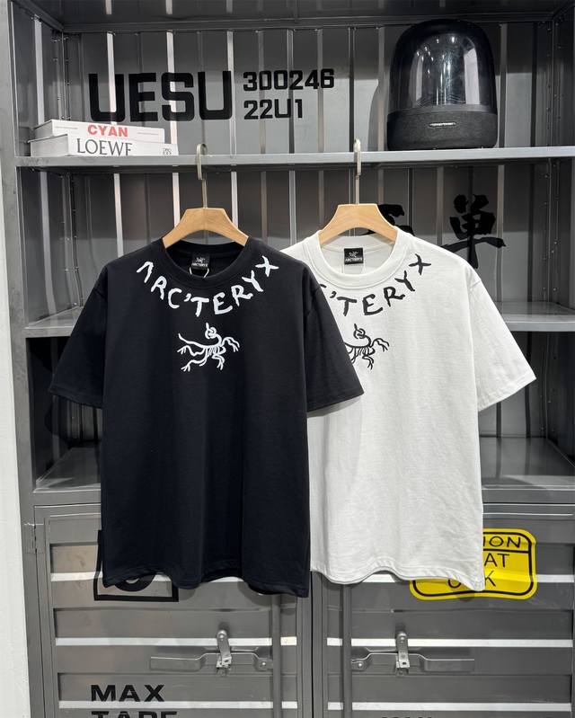 Top version Arc'Teryx new summer short-sleeved T-shirt for men and women Color: