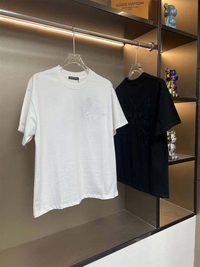 Chrome Hearts 2025Ss new style couple casual short-sleeved T-shirt with embroide