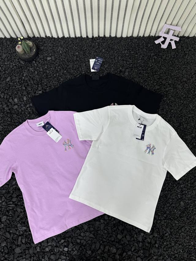 Mlb Yankees 25Ss Summer Couple Fashionable Painted Graffiti Big Logo Sports Comf