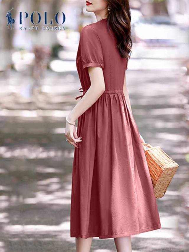 Ralph Lauren Polo Fashion, Simple and Elegant Waisted Slimming Casual Slimming V