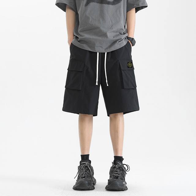 New Stone Island limited edition multi-pocket sports overalls, unisex, popular o