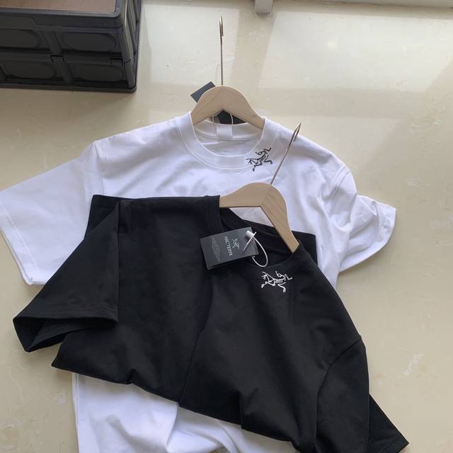 Arc'Teryx basic chest logo tricolor T-shirt short sleeves for men and women I lo