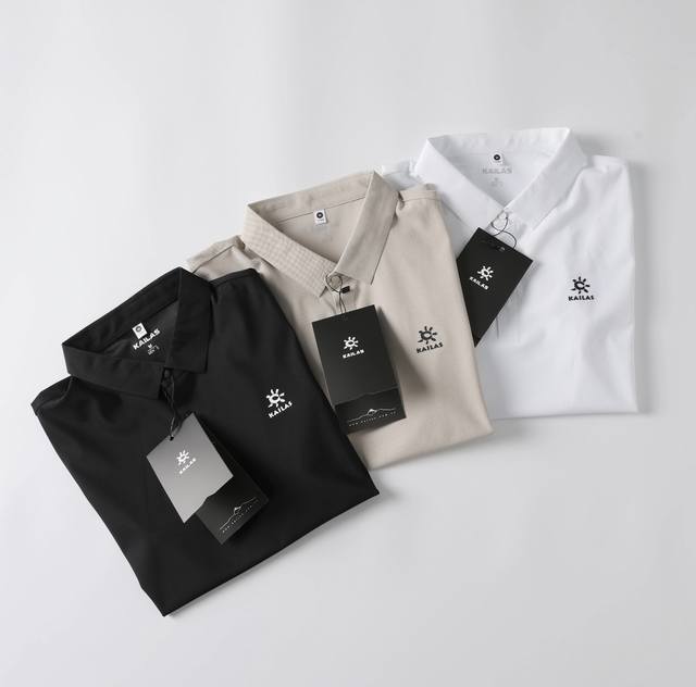 Kailas Global Fourteen Mountains 8000+ Polo Shirt is clean, refreshing, casual a
