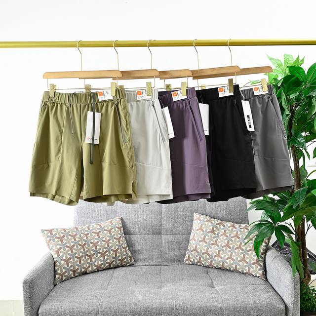 New arrival, Order number: 1974# Lulu 25th Summer Men's Quick-Drying Shorts Brea