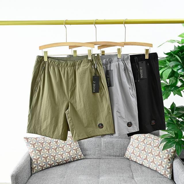 New arrival, Order number: 1943# Zegna Z series men's casual shorts! Today I bri