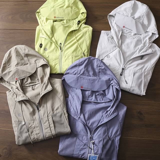Carefully selected goods! Lululemon's new men's hooded sun protection skin jacke
