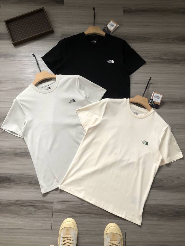 TnfحThe North Face Ss25 Back Letter Logo Printed Men's and Women's Sports Casual