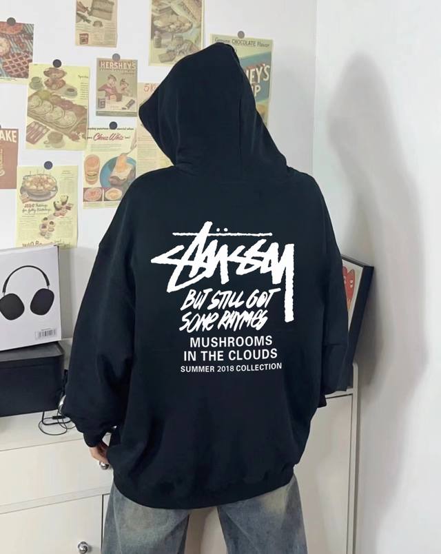 Stussy 24Ss official website limited collection 2018 summer theme spring hooded