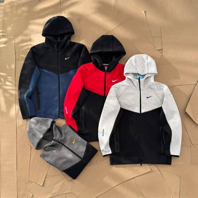 Century joint Nike X Nocta joint Asian version hooded cardigan sweatshirt Tech F