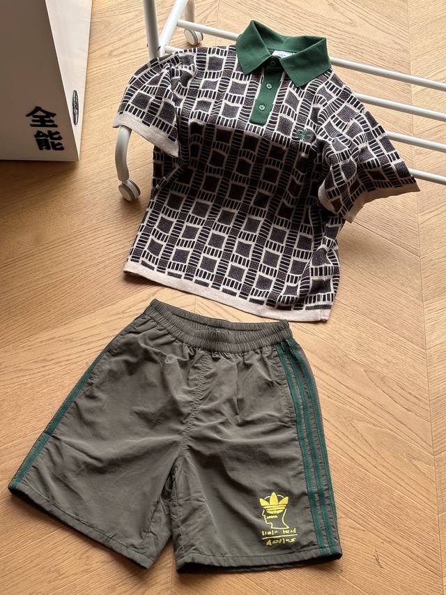 for shorts Adidas Originals X Brain Dead Clover Brain Dead Joint Model Ss Fashio