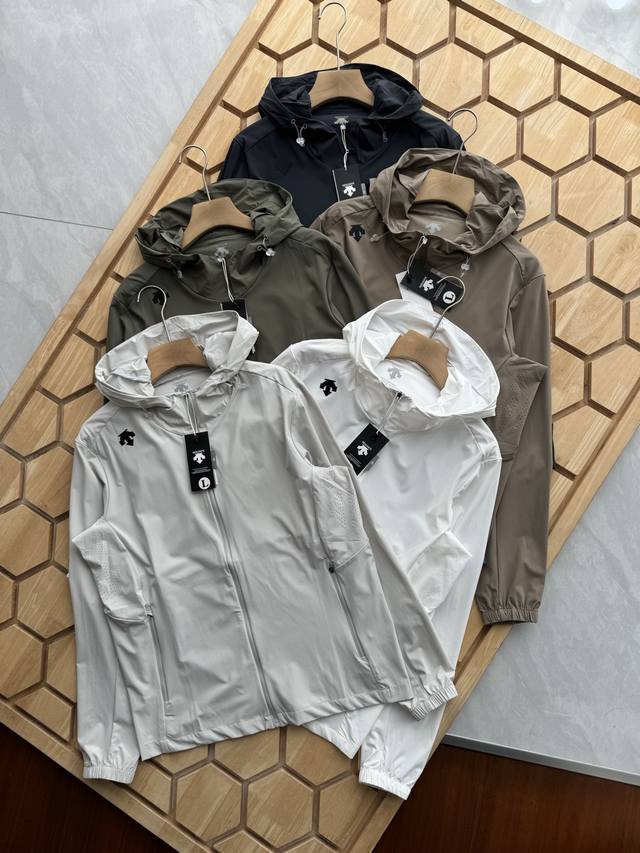Descente Summer Ice Silk Five-color Skin Sun Protection Clothes Difference Curre