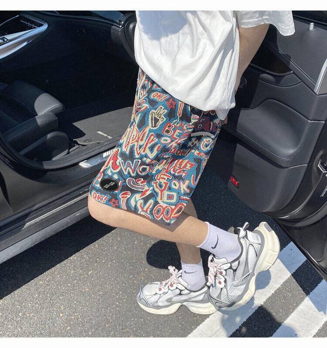 Well Overseas Version 25Ss New High Quality Casual Shorts! Pants Loose Details P