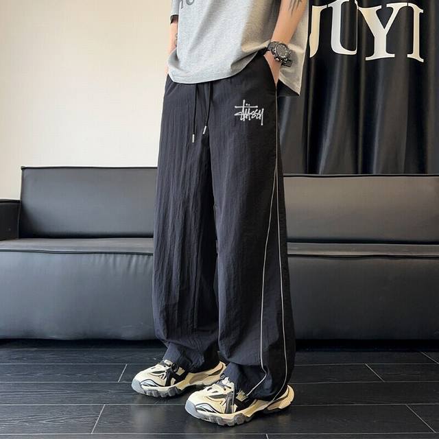 Stussy Overseas Edition 25Ss New Three-color High-quality Casual Quick-drying Tr