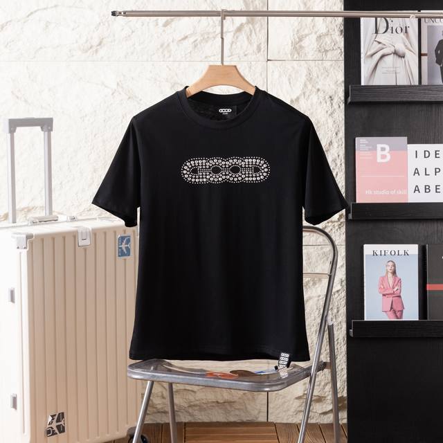Goodbrand 25Ss sequin hot diamond heavy short-sleeved T-shirt Yb 1:1 development