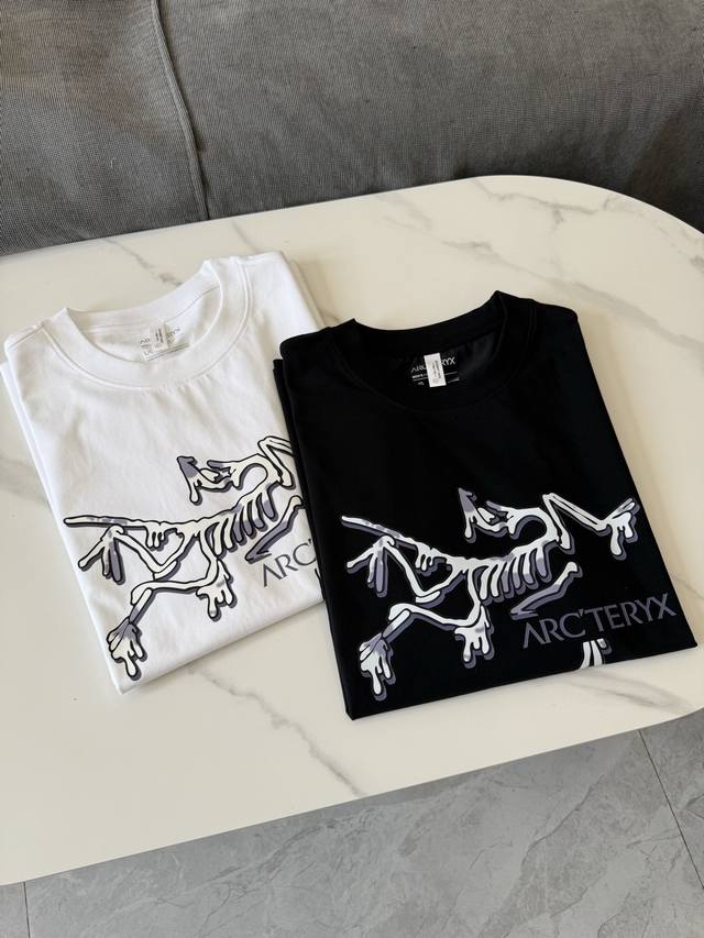 Arc'teryx personalized letter logo casual sports short-sleeved T-shirt - This mo