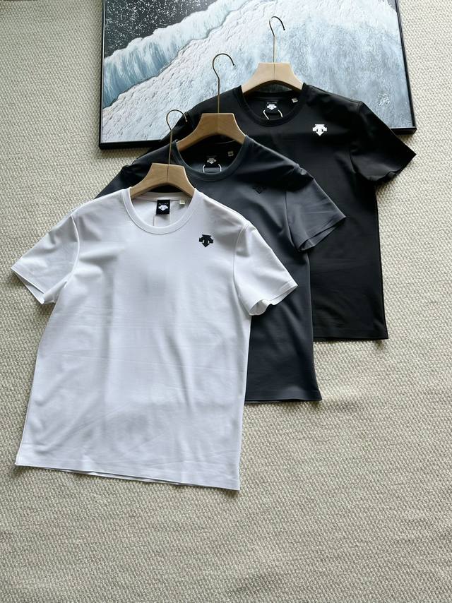for 25 new summer Descente casual fashion ice silk quick-drying short-sleeved T-
