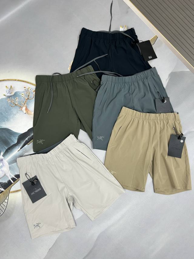 Arc'teryx five-color shorts! In stock Arc'teryx Arc'teryx embroidered logo Kragg