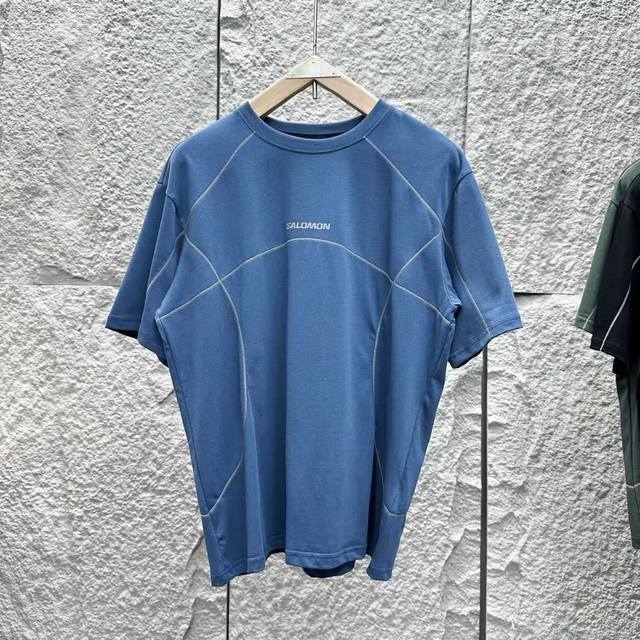New for summer, Salomon outdoor men's casual trendy short-sleeved T-shirt, Outdo