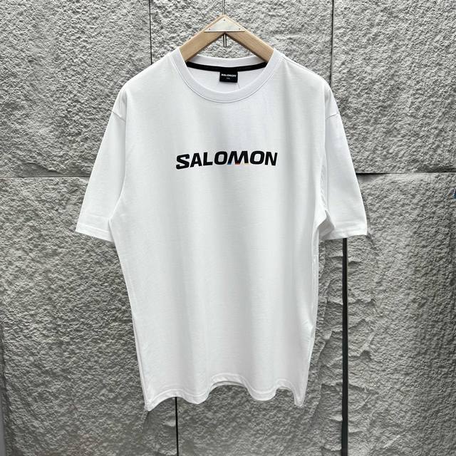 New Salomon outdoor men's casual trendy short-sleeved T-shirt Race Flag Short Sl