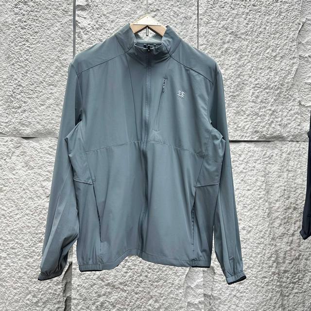 New Kolon men's hiking knitted jacket for spring and summer, elastic cool sun pr