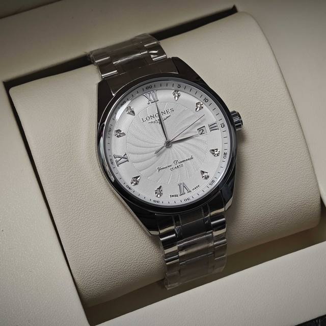 Longines Master Series Automatic Mechanical Movement Calendar Business Men's Wat