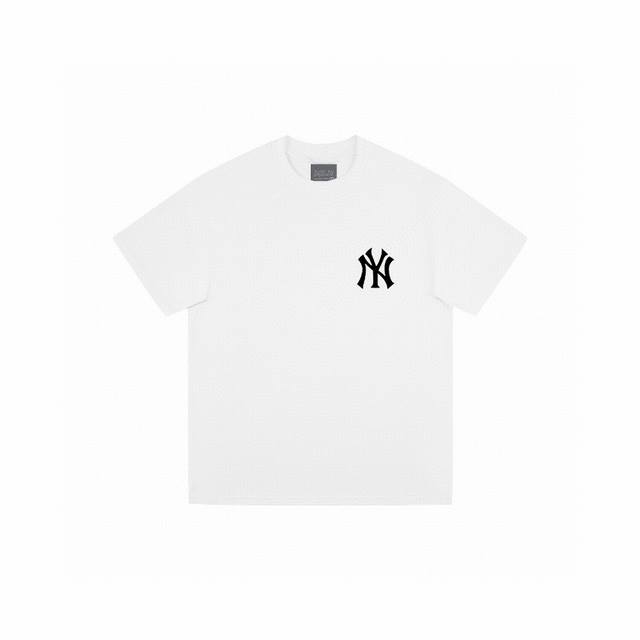 Mlb New York Yankees sunset forest scenery illustration loose round neck short-s