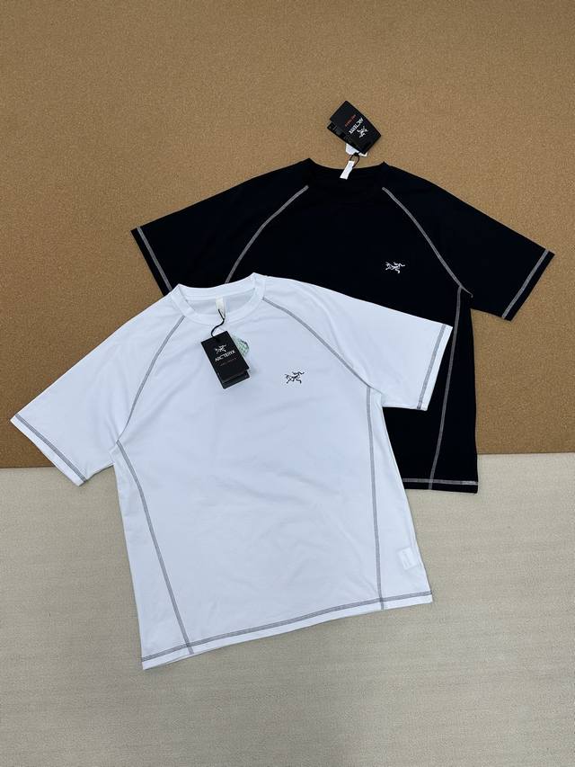 Arc'teryx 25Ss Summer Outdoor Mountaineering Open-stitched Functional Round Neck