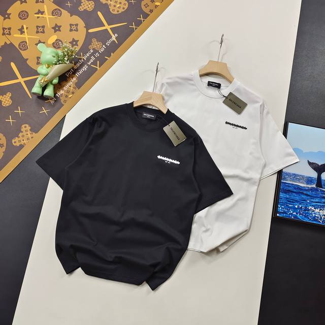 Size Xs-L Classic Hot Style Balenciaga Short Sleeve T-shirt 2025 Summer New Prod