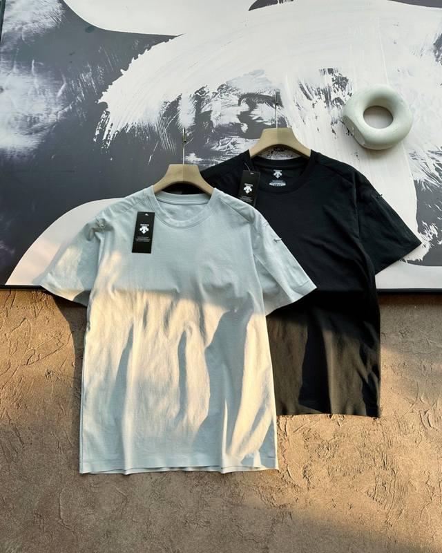 Descente 25Ss new classic ice silk quick-drying T-shirt short sleeves, Special c