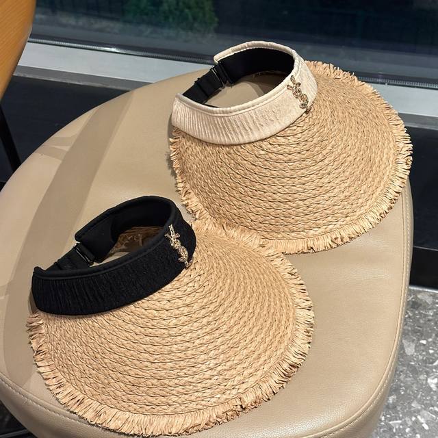 Ysl woven hollow hat, Upf70+, excellent sun protection, use it to get French ele