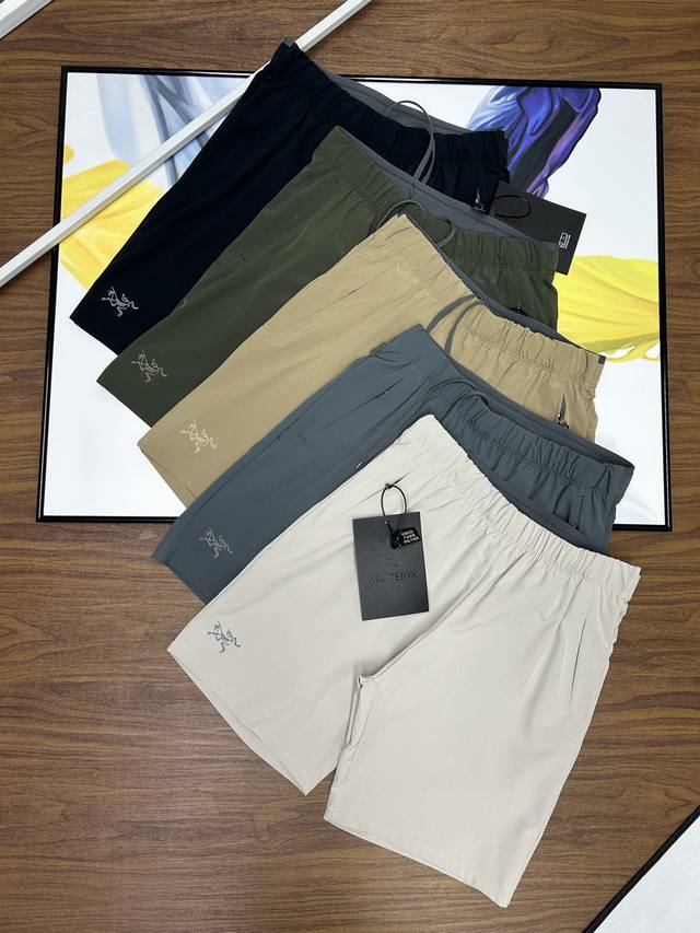 Arc'teryx five-color shorts! In stock Arc'teryx Arc'teryx embroidered logo Kragg
