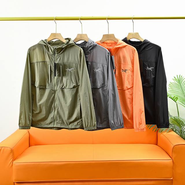 Arc'Teryx 25Ss summer new embroidered ice-feeling lightweight outdoor sports sun
