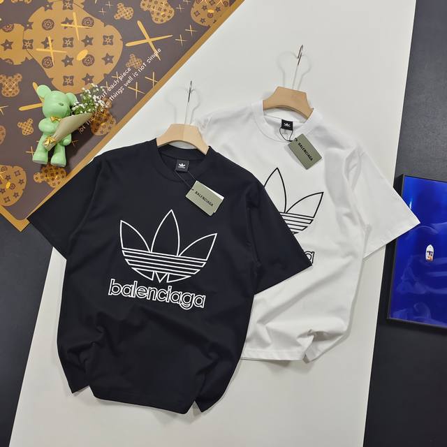 Size Xs-L Joint model Balenciaga joint Adidas Adidas clover classic Logo combina