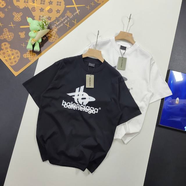 Size Xs-L Hot sale recommendation Balenciaga Phantom Double Logo Classic Pattern