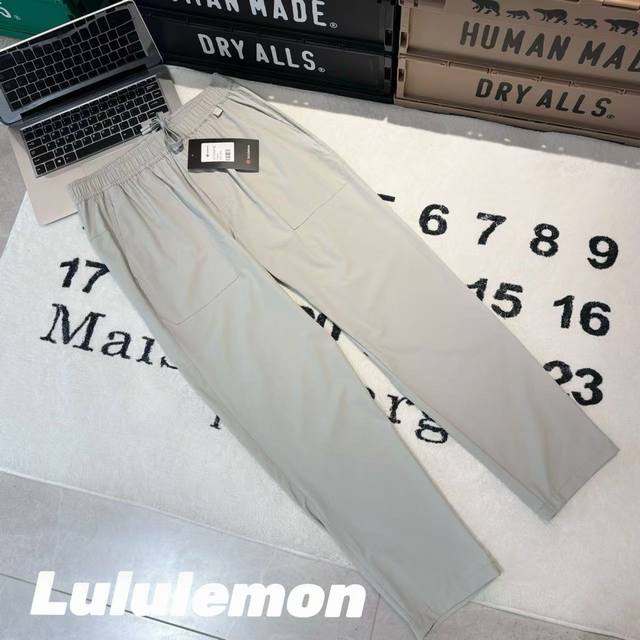 Lululemon Summer Thin Warpstreme Men's Elastic Waist Pants - Fabric: Adopt origi