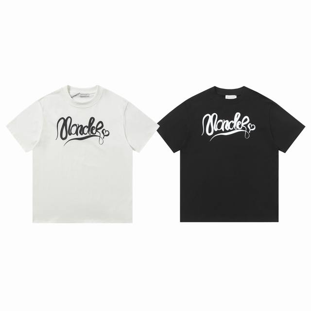 Moncler 25Ss Snake Year Limited Edition Snake Logo Love Print Couple Round Neck