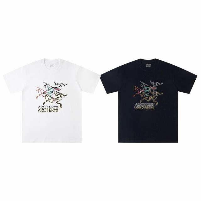 Arc'teryx's latest colorful ghost bird print casual couple short-sleeved T-shirt
