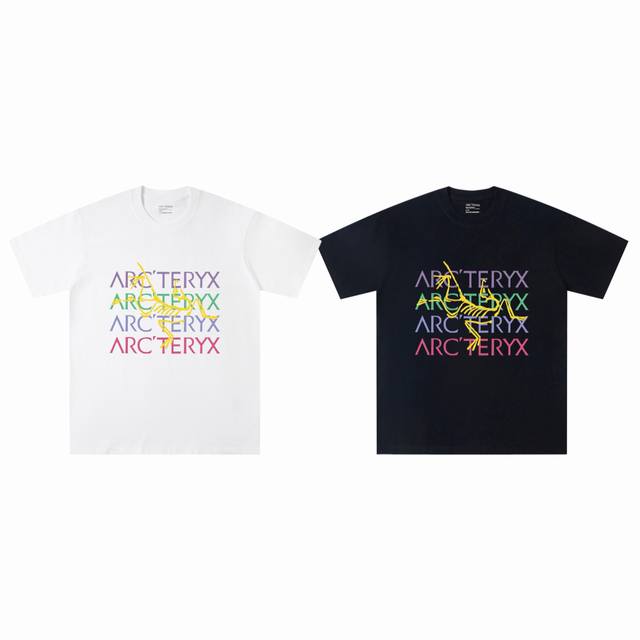 Arc'teryx latest colorful barrage bird print casual couple short-sleeved T-shirt