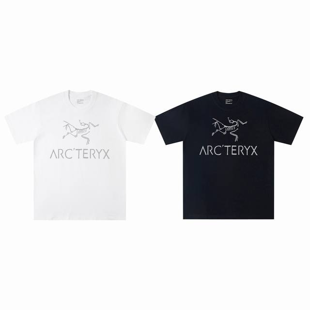 Arc'teryx Arc'teryx classic grey bird Logo print casual couple short-sleeved T-s