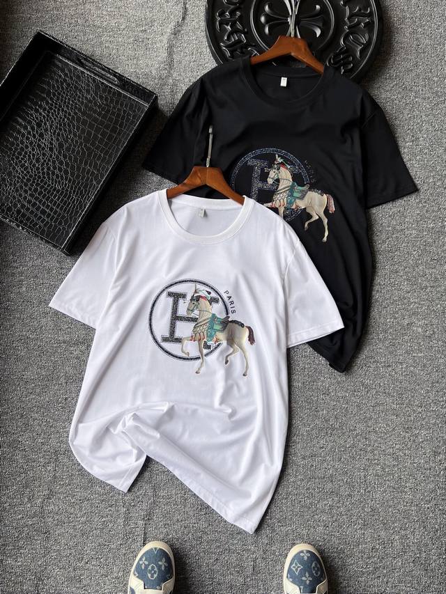 Top 80 count jade silk! Popular item! New heavy jade silk short-sleeved T-shirt