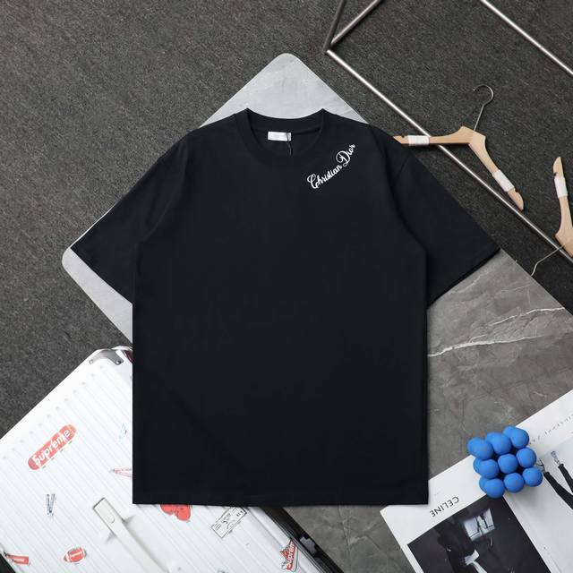 New top-level replica high-end customization Dior Dior new collar printing back