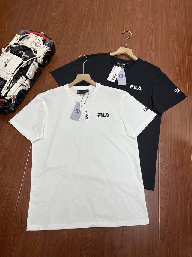 2025 new Fila Fila letter style super comfortable unisex short-sleeved tops This