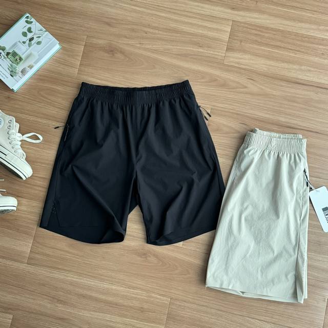 1677511FFF, Lulu men's summer light casual seamless quick-drying shorts . High-d