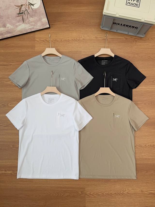 Arc'teryx 25th summer new outdoor quick-drying round neck cool ice silk T-shirt