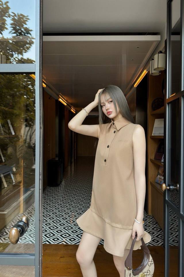 New arrival Gucci 25Ss old money style dress French retro French elegant tempera