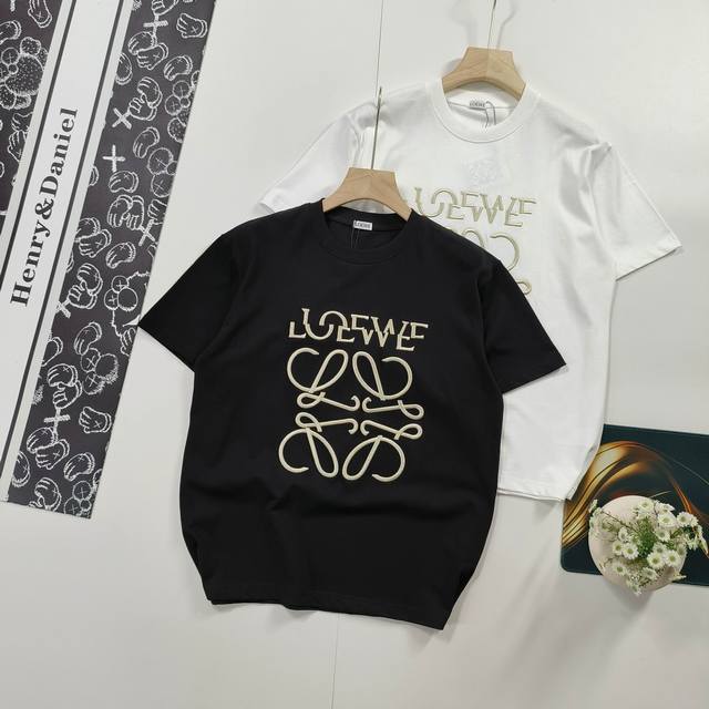 Size Xs-L Hot-selling recommendation 2025 summer new product Loewe embroidered d