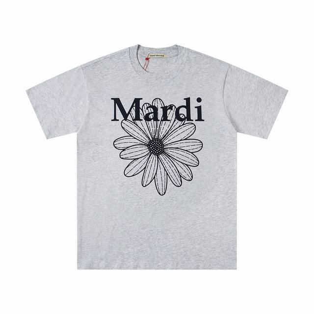 Mardi Mercredi SS25 classic daisy series round neck short-sleeved T-shirt - orig